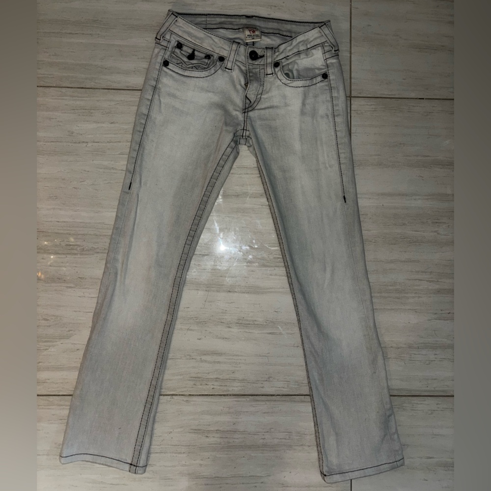 White True religion jeans